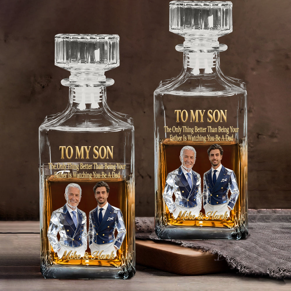 Cadeau Cool Pour Papa, Cadeau de Fête des Pères - Verre à Whisky Personnalisé