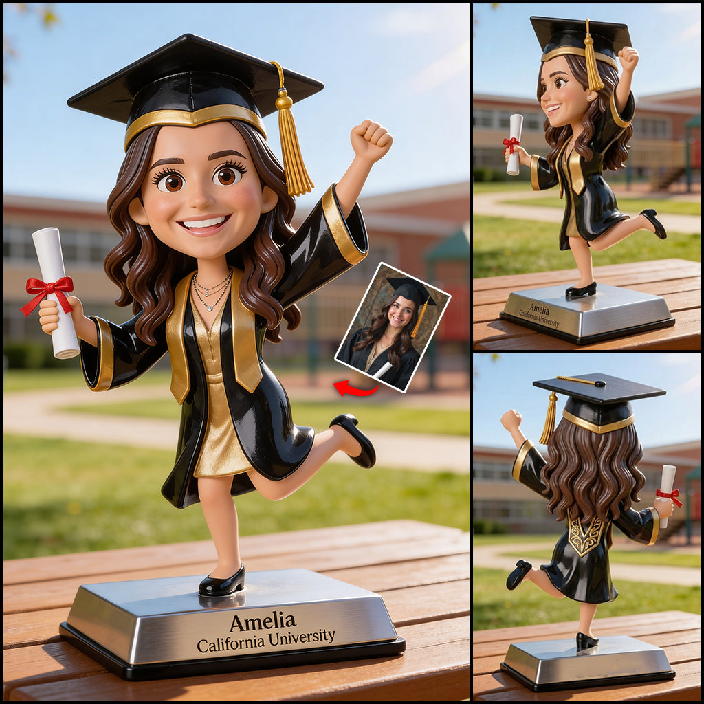 Custom Any Photo - Personalized Graduation Premium 3D Figurine