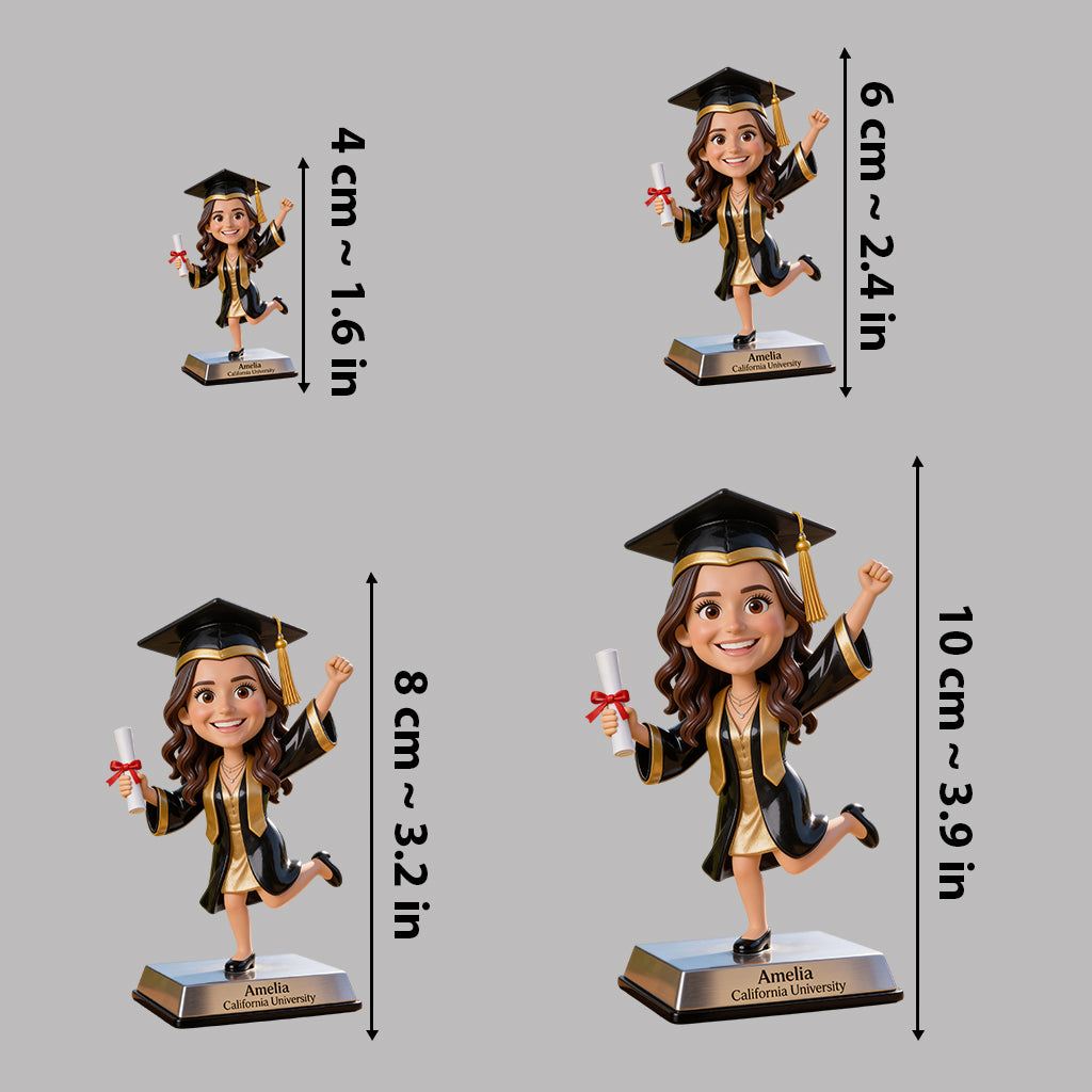 Custom Any Photo - Personalized Graduation Premium 3D Figurine