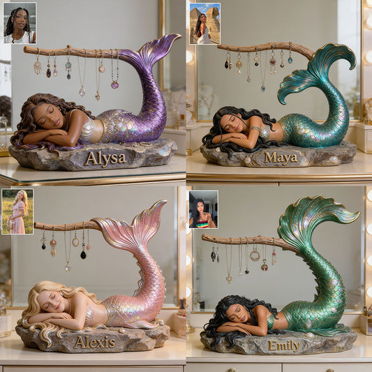 Mermaid Soul - Support de Bijoux Personnalisé en Sirène