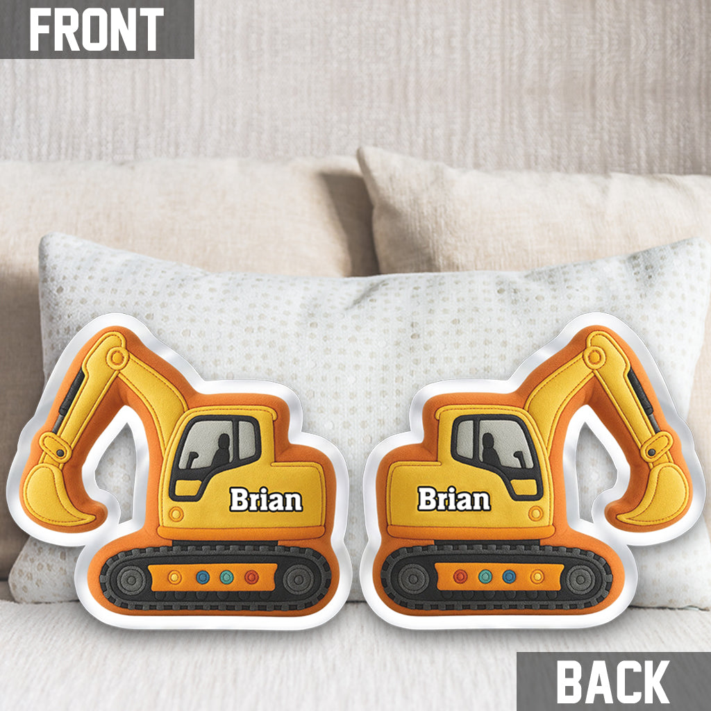 Cadeau enfant mignon en forme de voiture - Oreiller personnalisé pour enfant