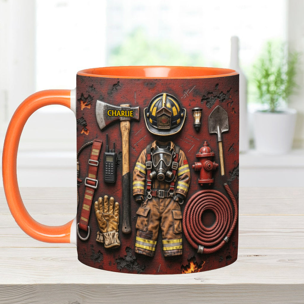 Fier pompier - Mug personnalisé à l'effigie d'un pompier