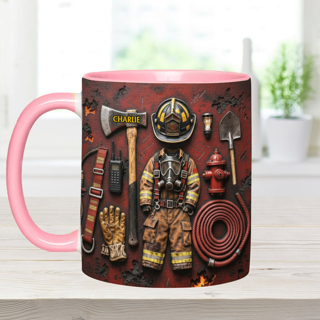 Fier pompier - Mug personnalisé à l'effigie d'un pompier