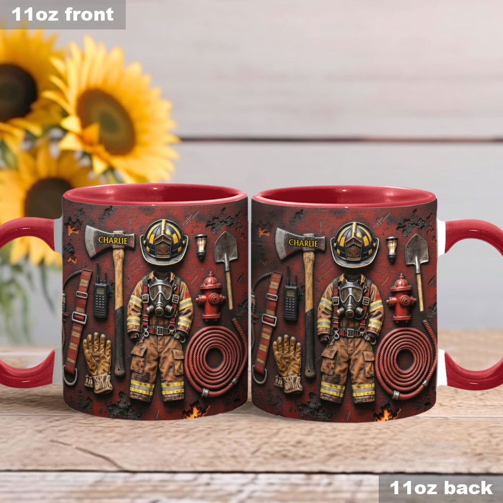 Fier pompier - Mug personnalisé à l'effigie d'un pompier