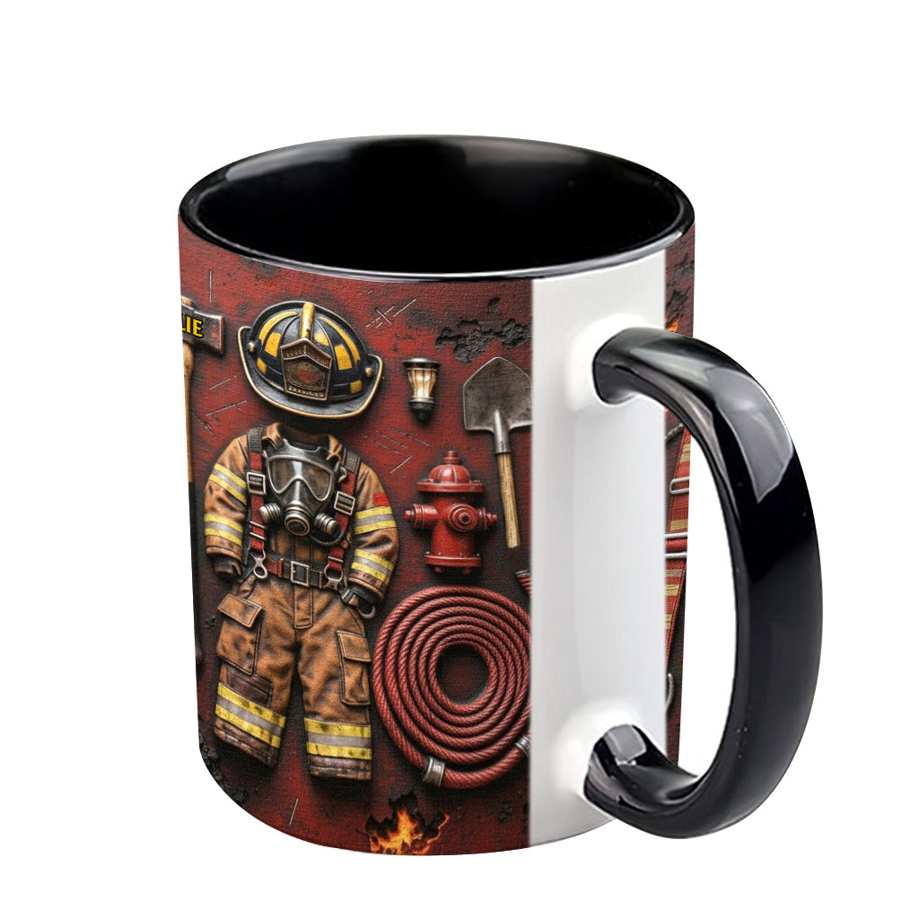 Fier pompier - Mug personnalisé à l'effigie d'un pompier