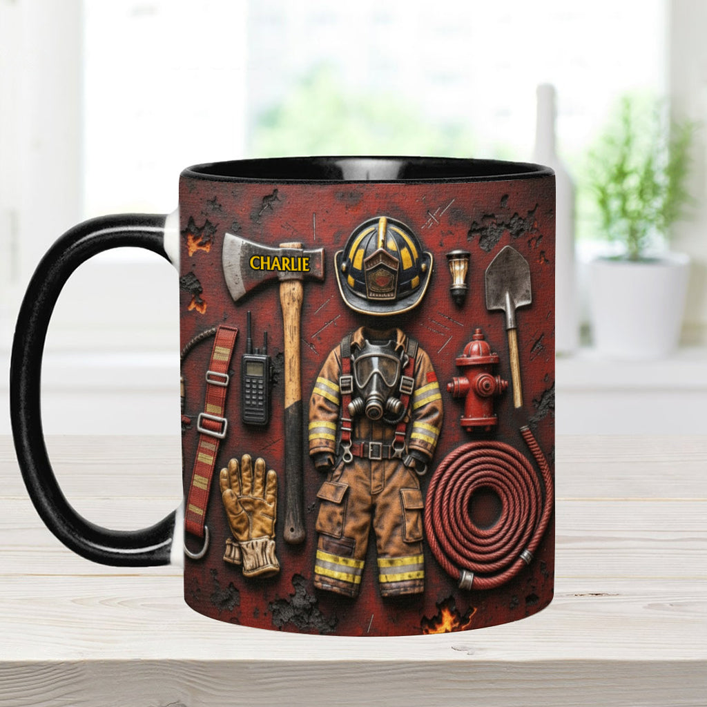 Fier pompier - Mug personnalisé à l'effigie d'un pompier
