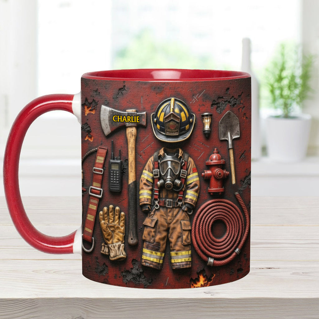 Fier pompier - Mug personnalisé à l'effigie d'un pompier