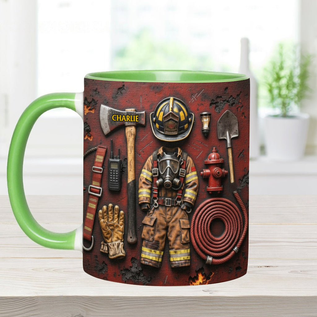 Fier pompier - Mug personnalisé à l'effigie d'un pompier
