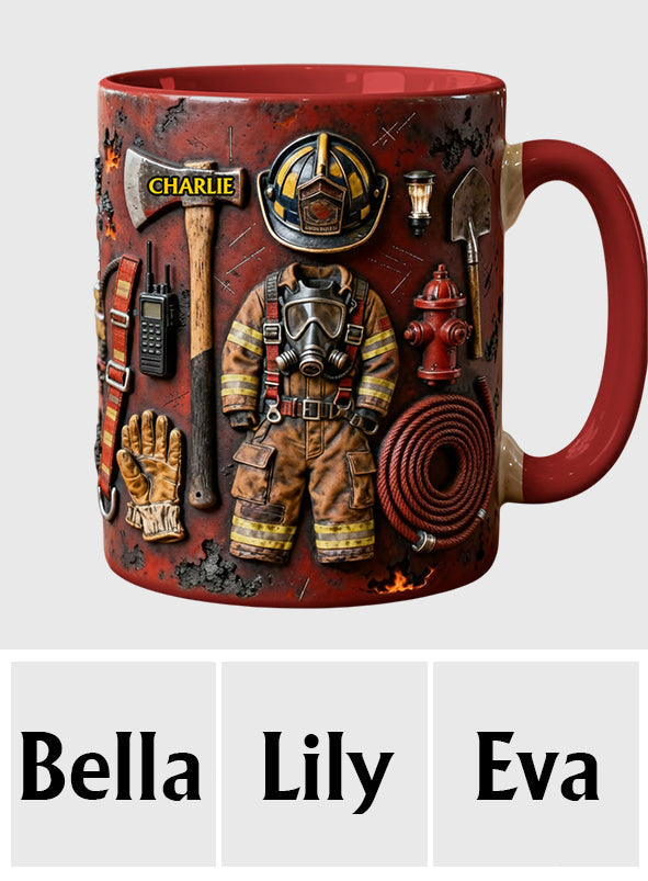 Fier pompier - Mug personnalisé à l'effigie d'un pompier