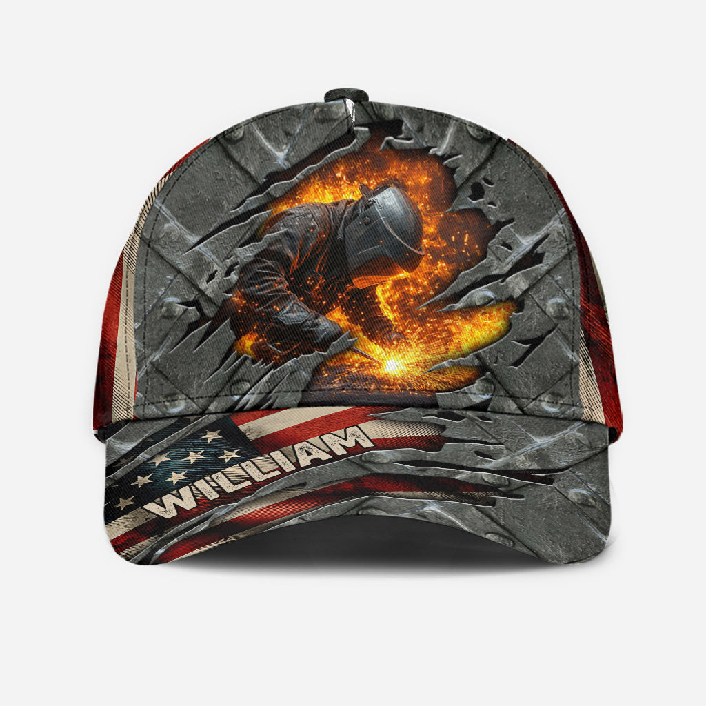 Gift For Welder Husband, Husband, Son... - Personalized Welder Classic Cap