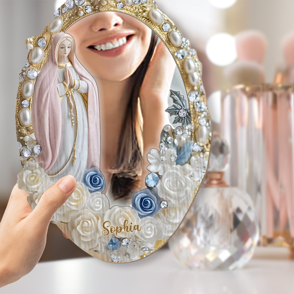 Believer - Personalized Christian Wall Hanging Mirror