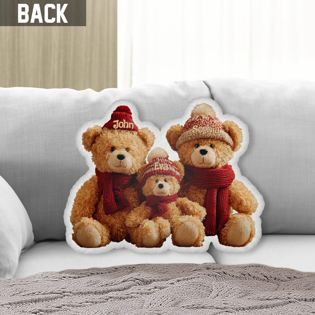 Coussin personnalisé en forme de famille « This Is Us »