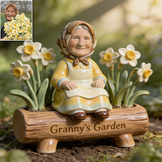 Custom Garden Gnome - Personalized Gardening Acrylic Garden Sign/ Acrylic Plaque Sign