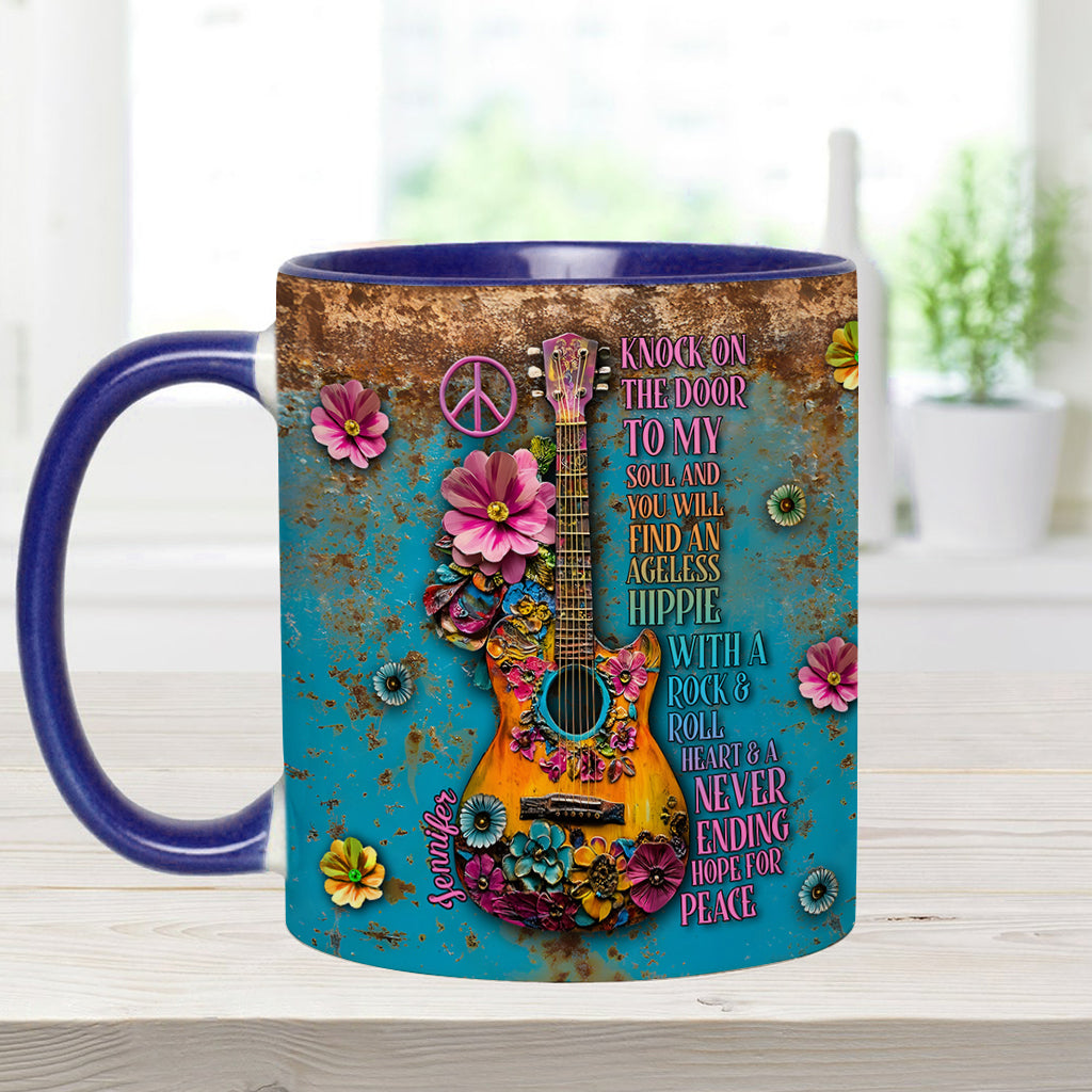 Hippie Soul - Personalized Hippie Accent Mug