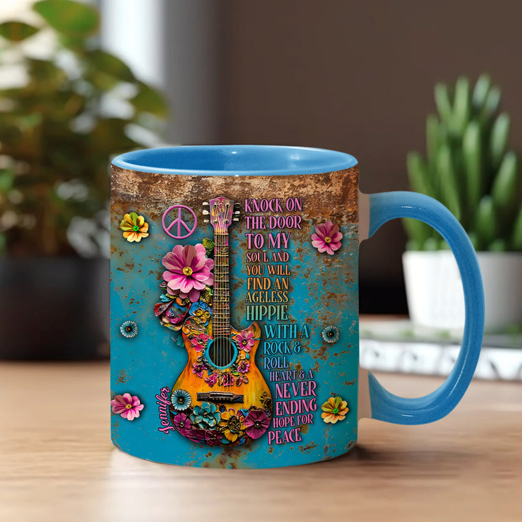 Hippie Soul - Personalized Hippie Accent Mug