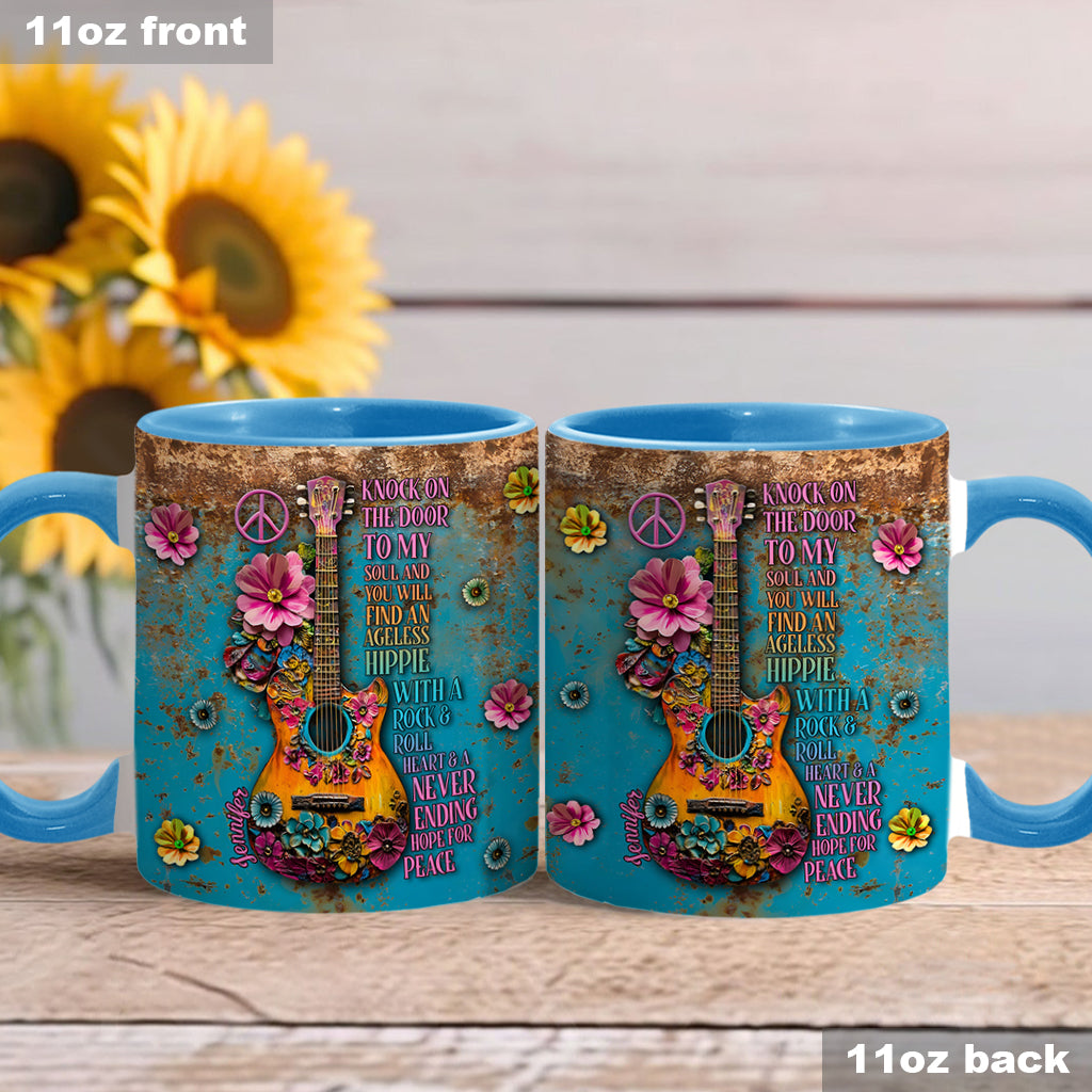 Hippie Soul - Personalized Hippie Accent Mug