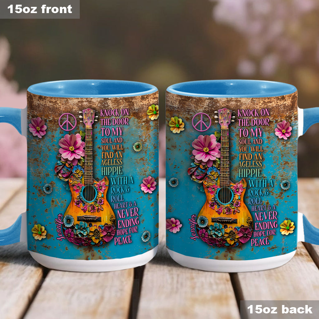 Hippie Soul - Personalized Hippie Accent Mug