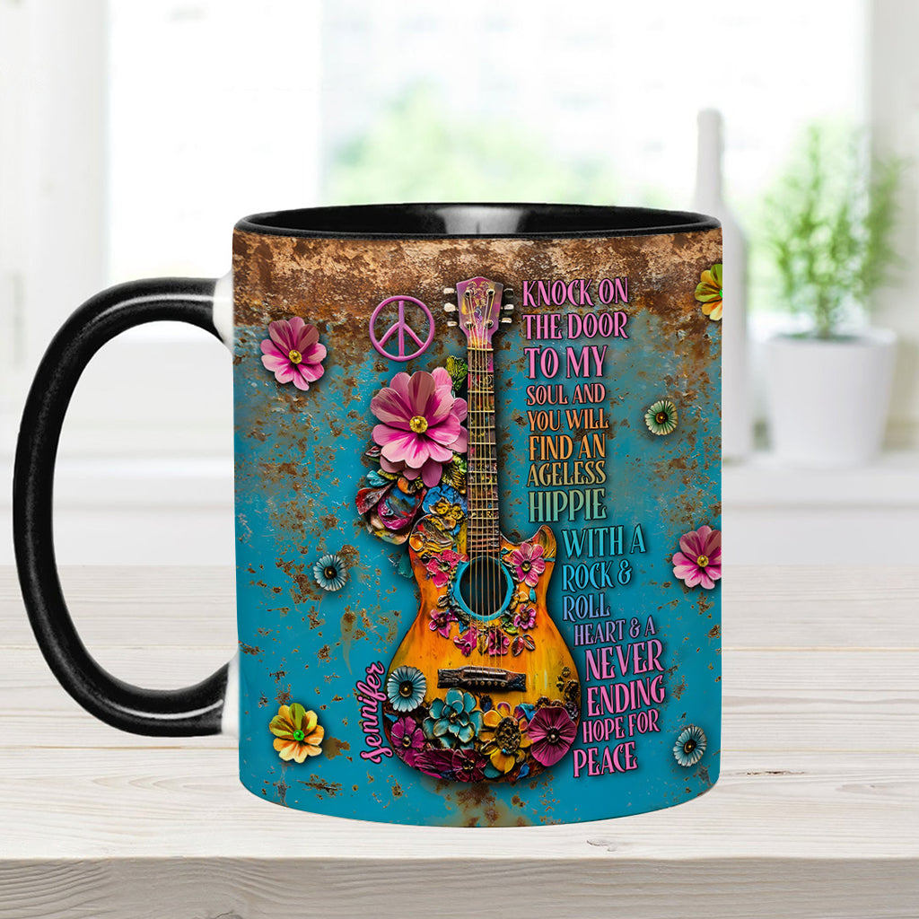Hippie Soul - Personalized Hippie Accent Mug