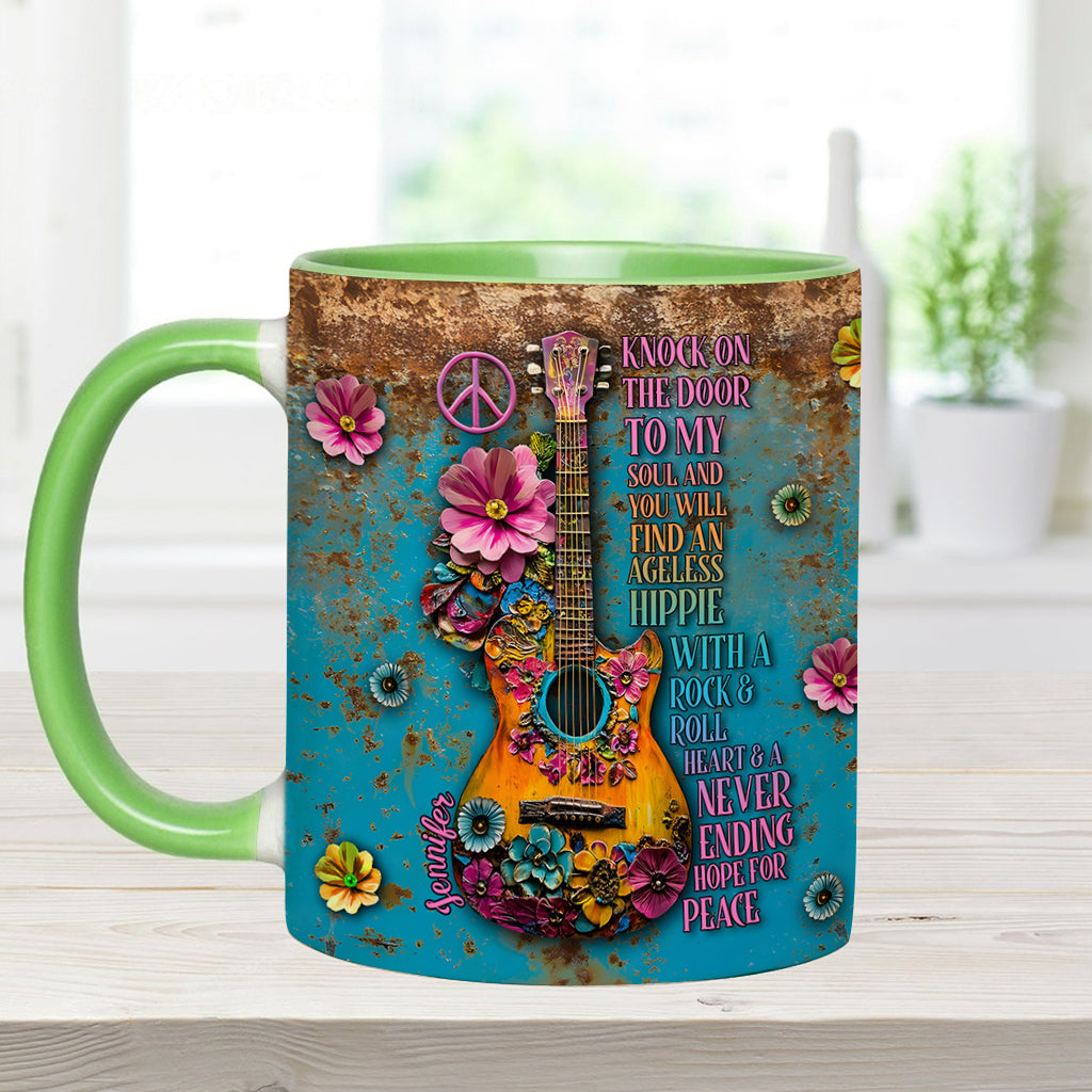 Hippie Soul - Personalized Hippie Accent Mug