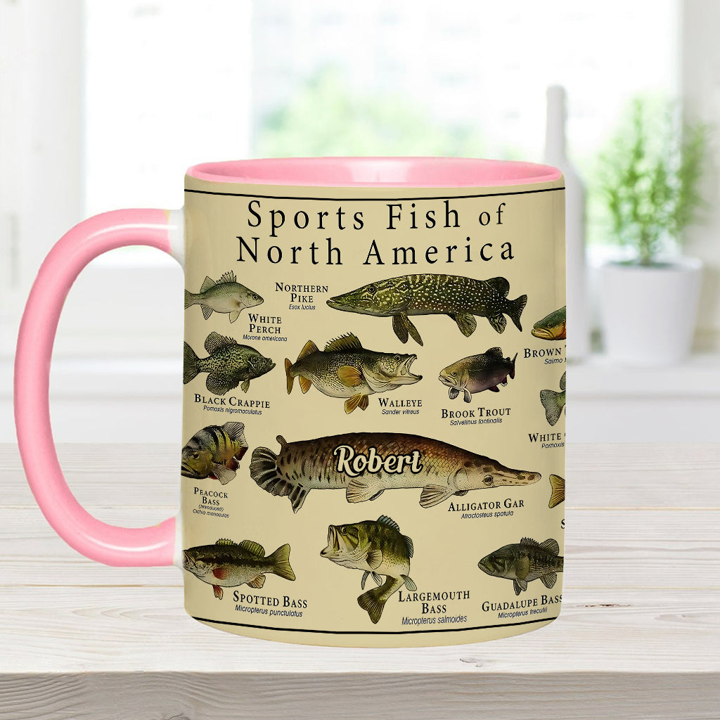 Mug personnalisé Fish Of America - Thème pêche
