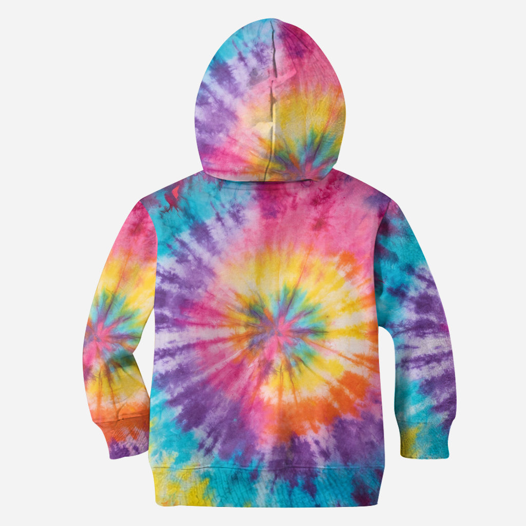 T-shirt Tie-Dye Personnalisé pour Maman/Papa Chien/Maman Chat... - T-shirt Chien Personnalisé