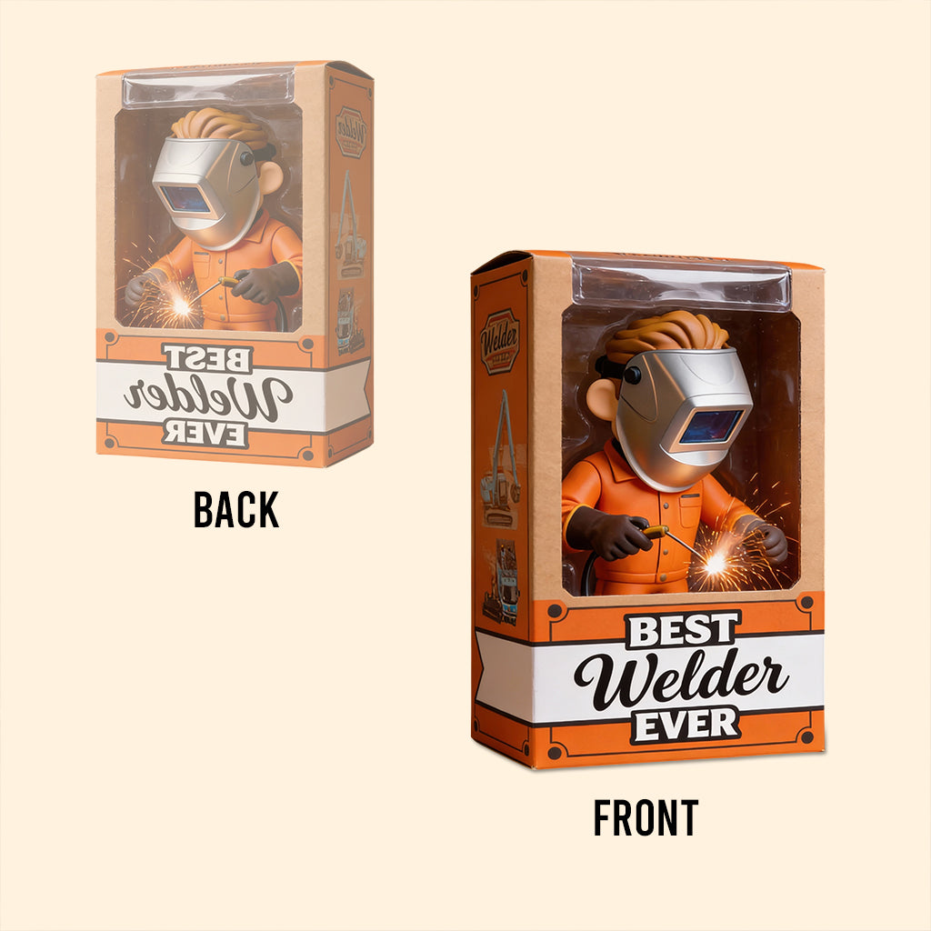 Cadeaux pour soudeurs - Plaque acrylique personnalisée en forme de soudeur