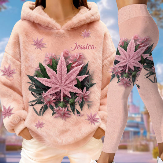 Magic Leaf - Personalized Weed Hoodie and Leggings