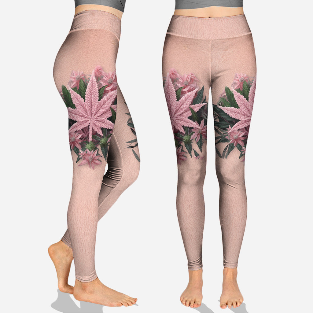 Magic Leaf - Sweat à capuche et legging personnalisés sur le thème du cannabis