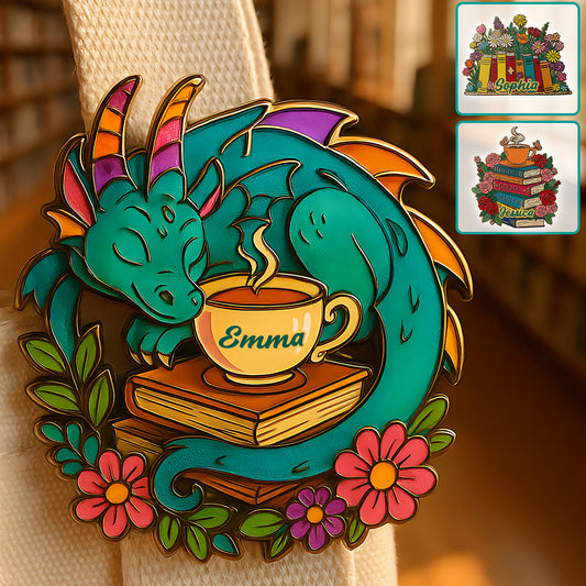 Encore un chapitre - Épingle à livre personnalisée