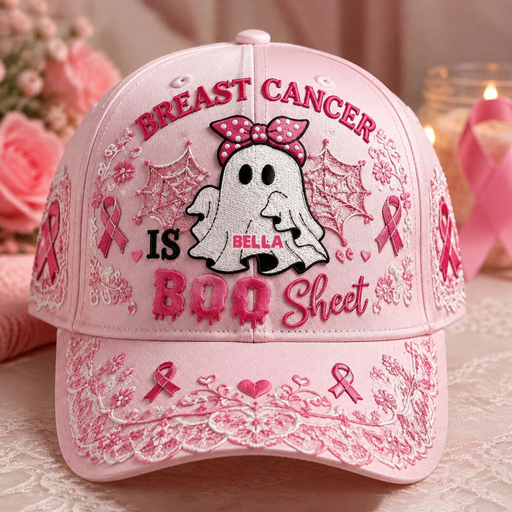 Le cancer du sein, c'est de la merde - Casquette classique personnalisée de sensibilisation au cancer du sein