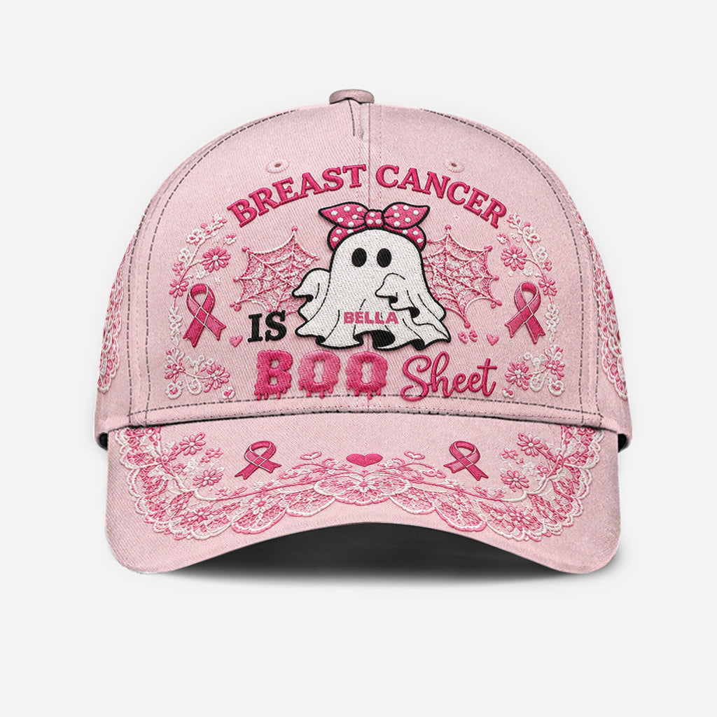 Le cancer du sein, c'est de la merde - Casquette classique personnalisée de sensibilisation au cancer du sein