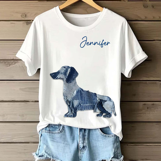 Adorable Dachshund - Personalized Dachshund T-shirt And Hoodie