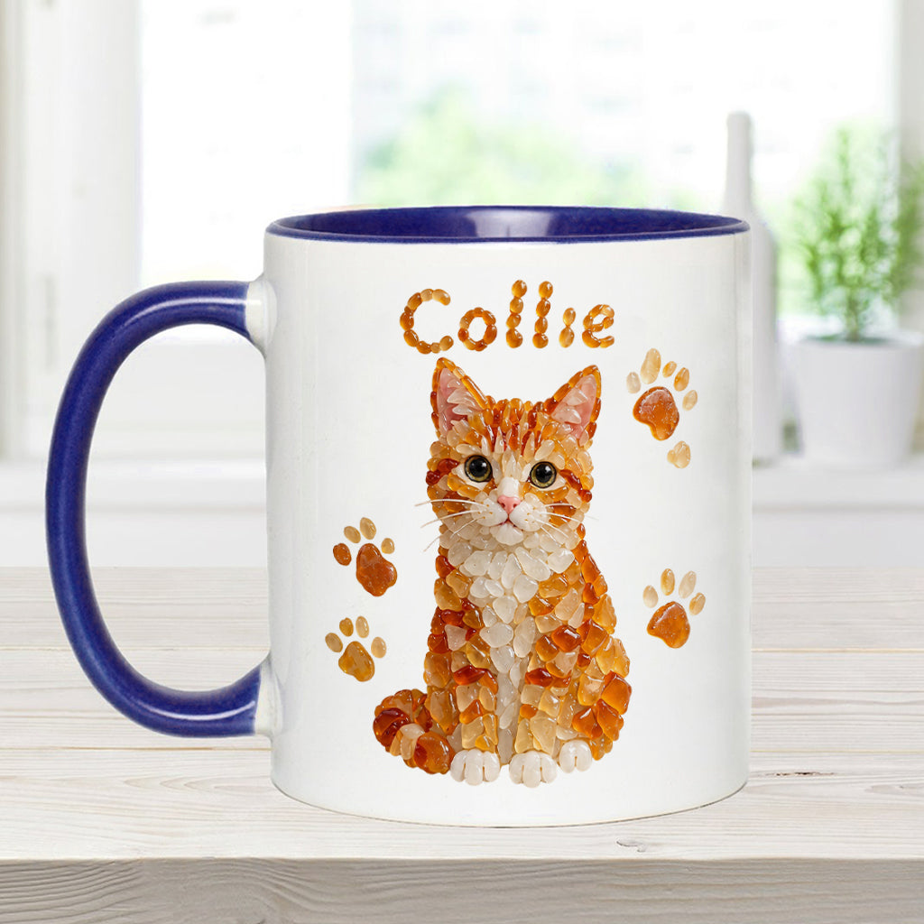 Art en Verre de Mer à partir de Photo d'Animal - Mug Personnalisé & Sous-Verre