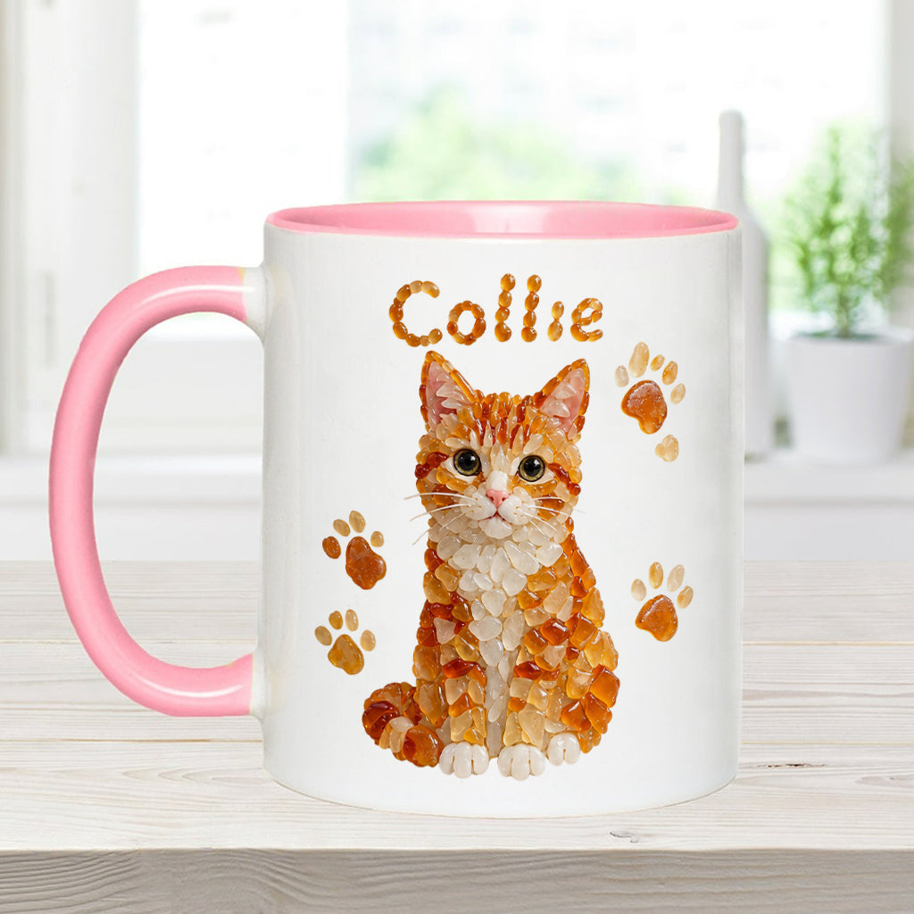 Art en Verre de Mer à partir de Photo d'Animal - Mug Personnalisé & Sous-Verre