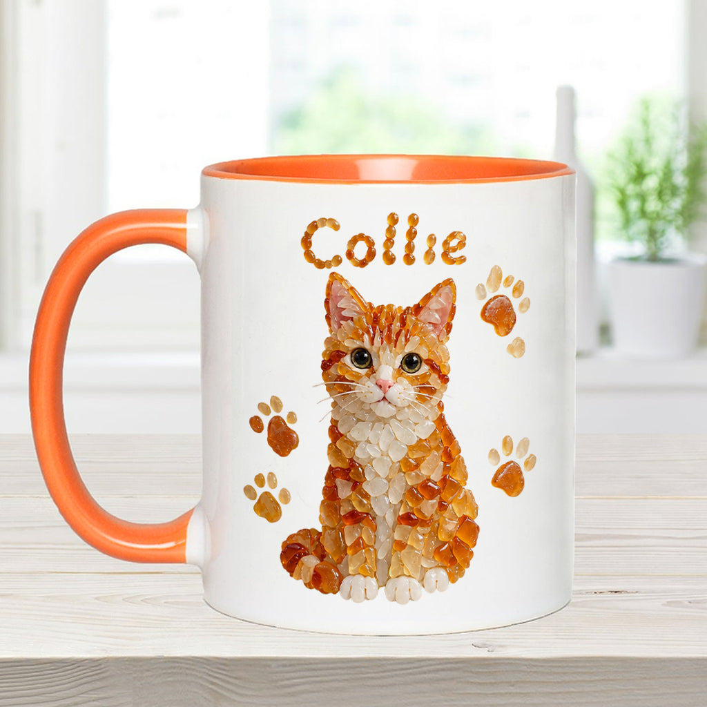 Art en Verre de Mer à partir de Photo d'Animal - Mug Personnalisé & Sous-Verre
