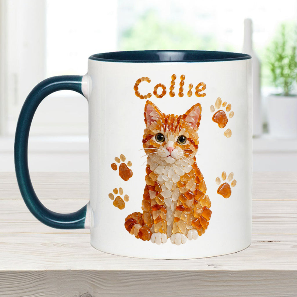 Art en Verre de Mer à partir de Photo d'Animal - Mug Personnalisé & Sous-Verre