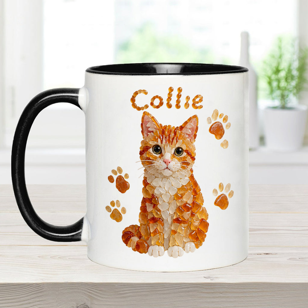 Art en Verre de Mer à partir de Photo d'Animal - Mug Personnalisé & Sous-Verre