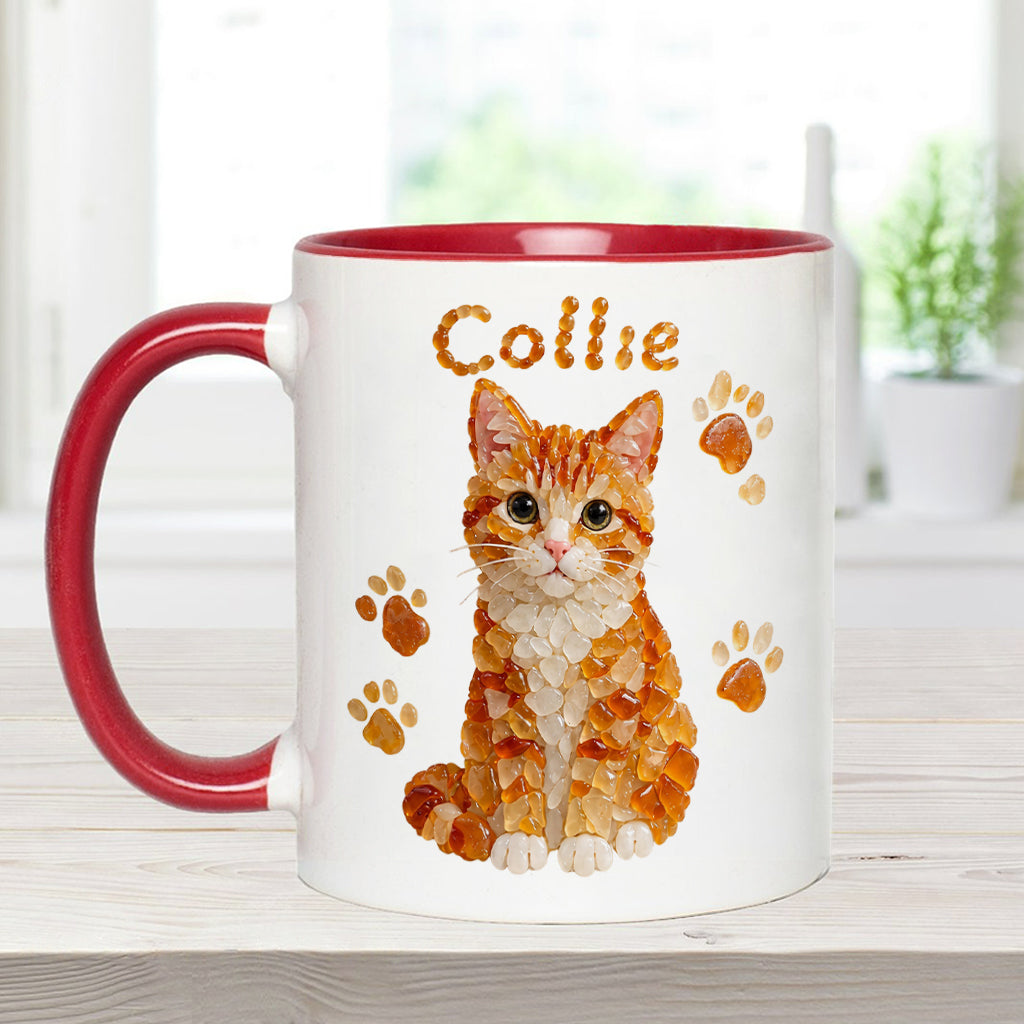 Art en Verre de Mer à partir de Photo d'Animal - Mug Personnalisé & Sous-Verre