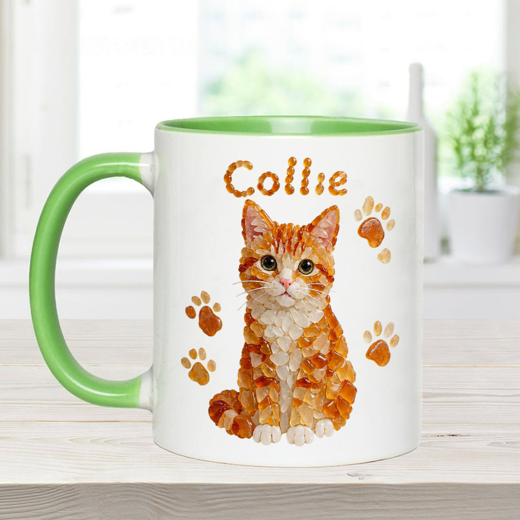 Art en Verre de Mer à partir de Photo d'Animal - Mug Personnalisé & Sous-Verre