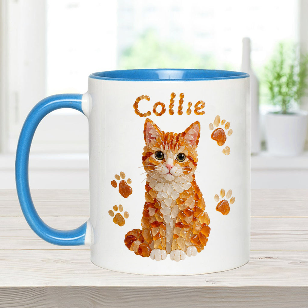 Art en Verre de Mer à partir de Photo d'Animal - Mug Personnalisé & Sous-Verre