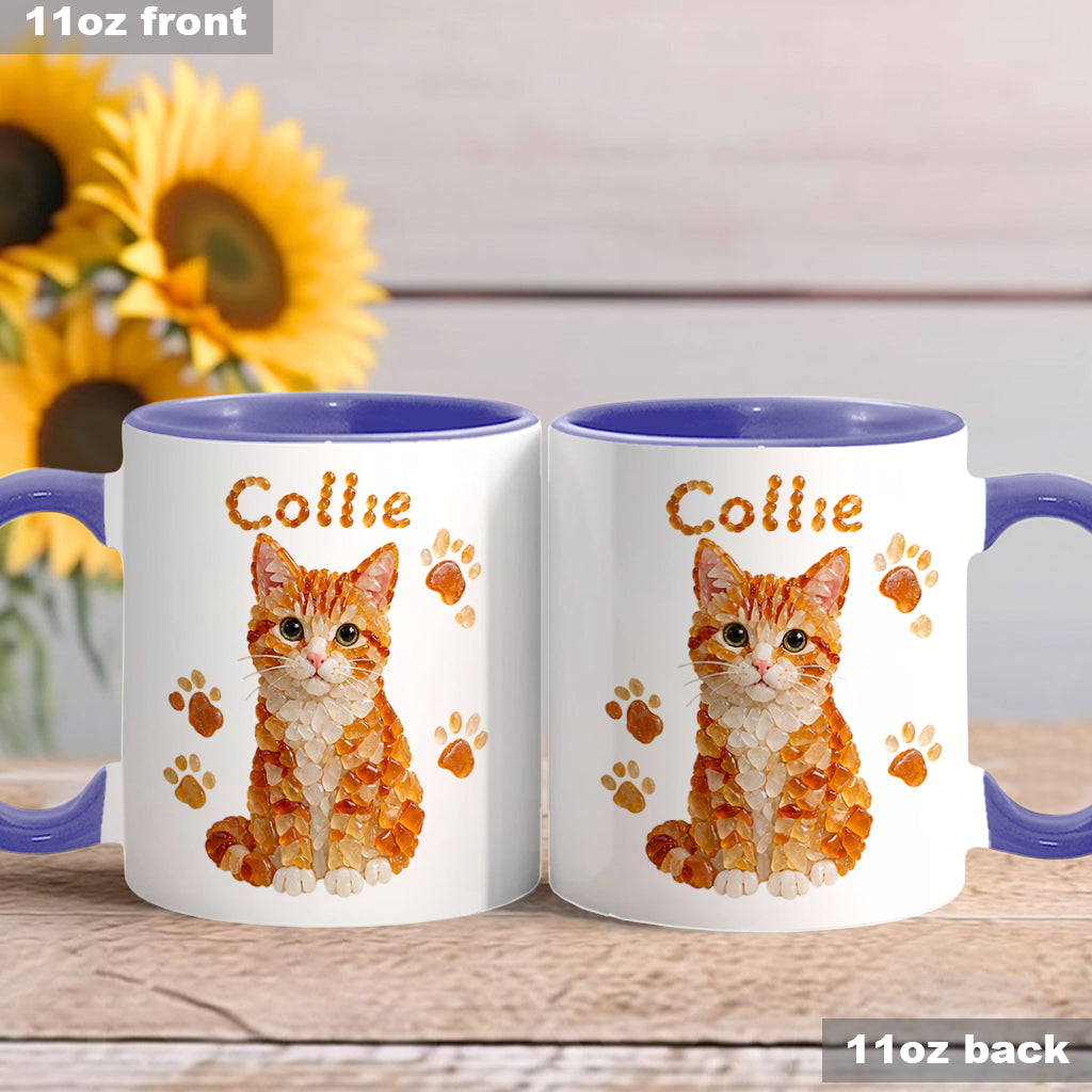 Art en Verre de Mer à partir de Photo d'Animal - Mug Personnalisé & Sous-Verre