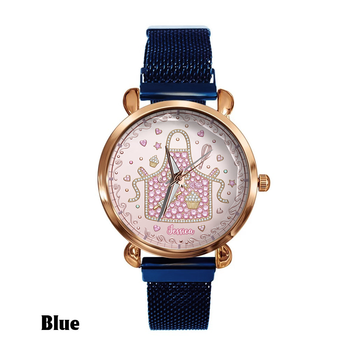 Passionnée de pâtisserie - Montre-bracelet personnalisée pour femmes passionnées de pâtisserie 