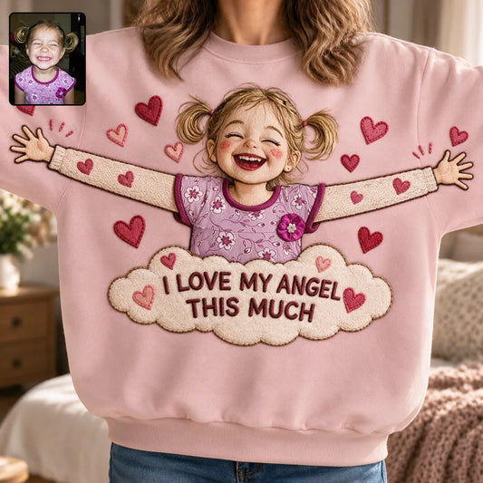 Gift for Mother, Gift for Grandma - Personalized Kid Ugly Sweater