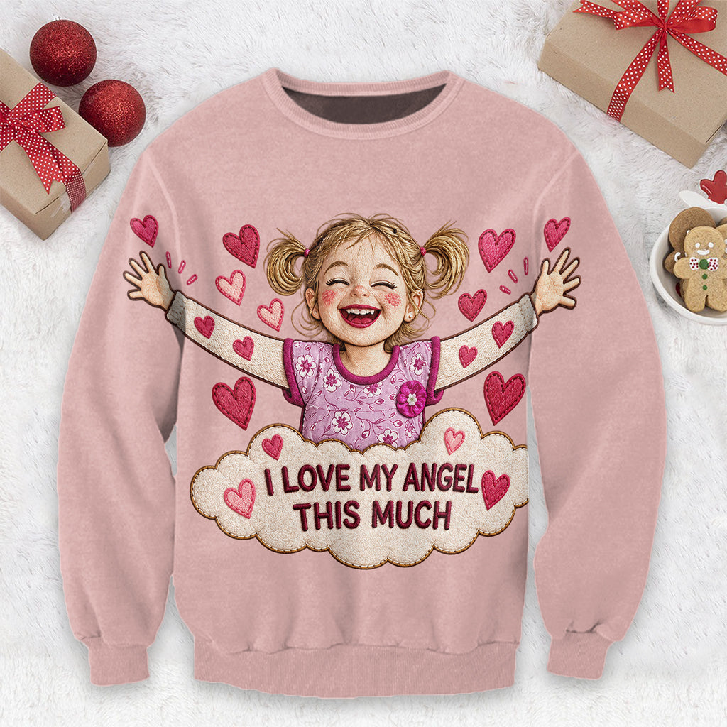 Cadeau pour Maman, Cadeau pour Mamie - Pull Personnalisé Enfant