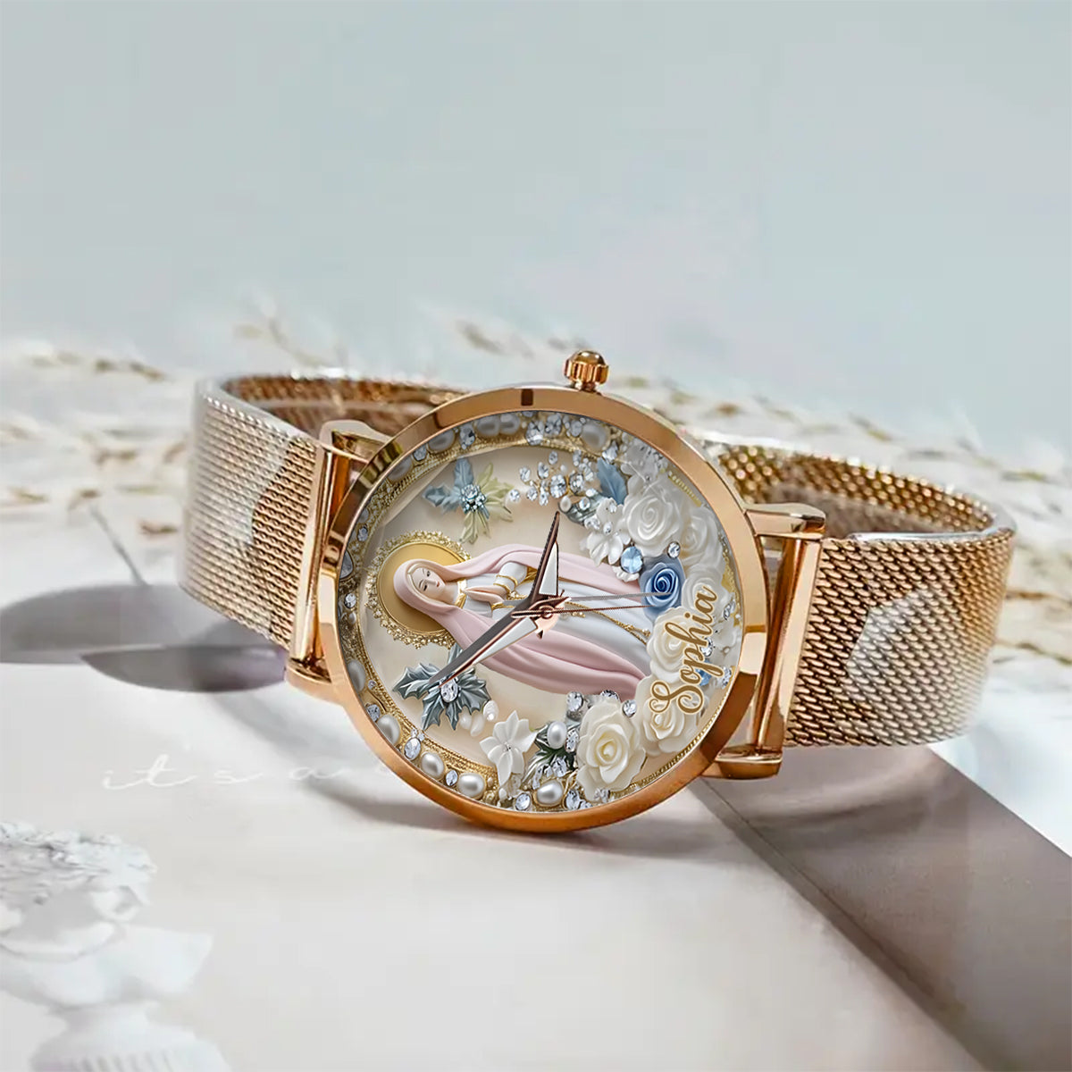 Eternal Faith - Personalized Christian Women Hand Watch