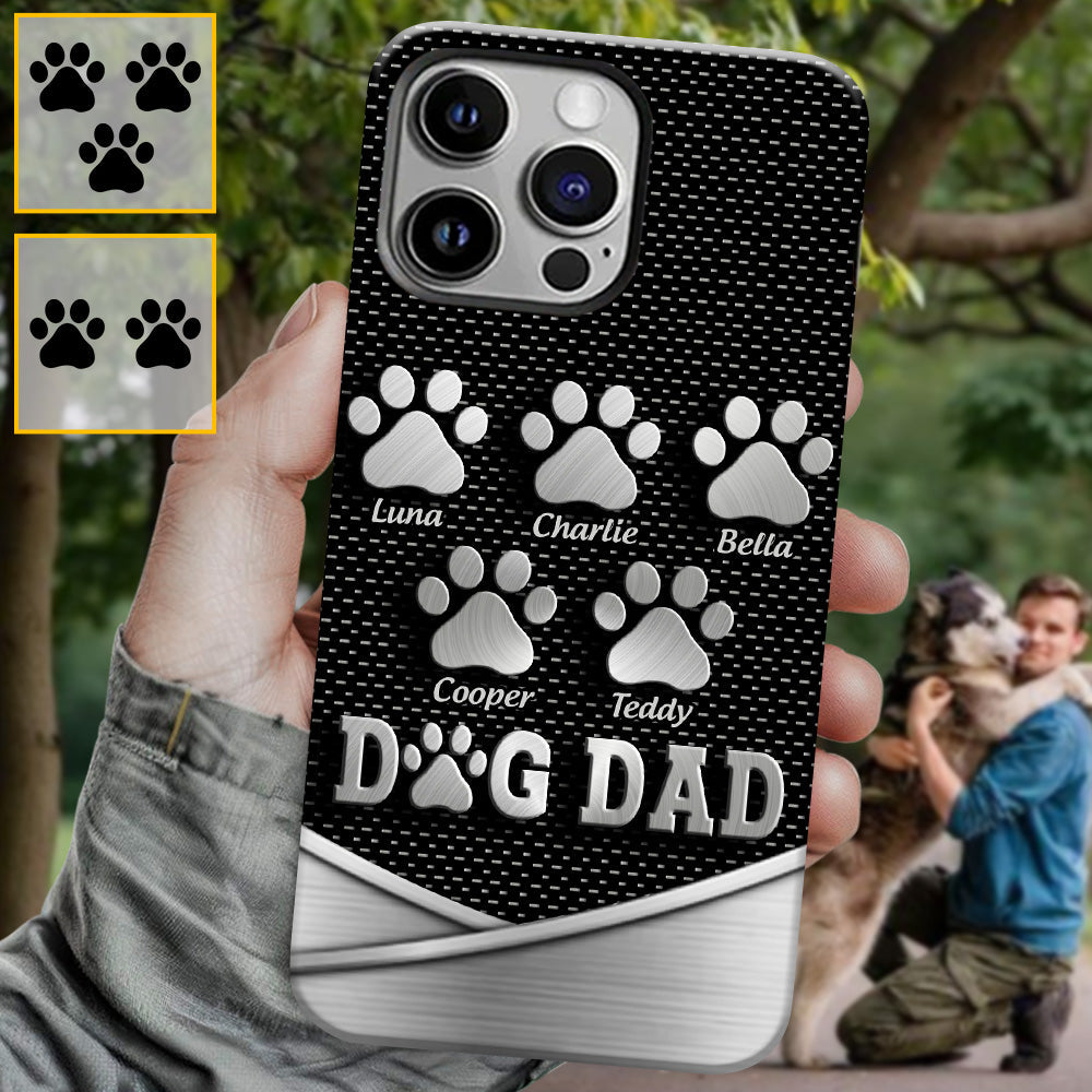 Dog Dad - Personalized Dog Full Print Phone Case
