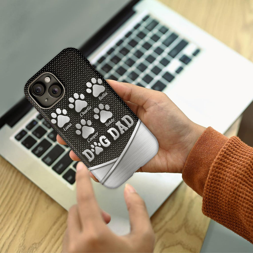 Dog Dad - Personalized Dog Full Print Phone Case