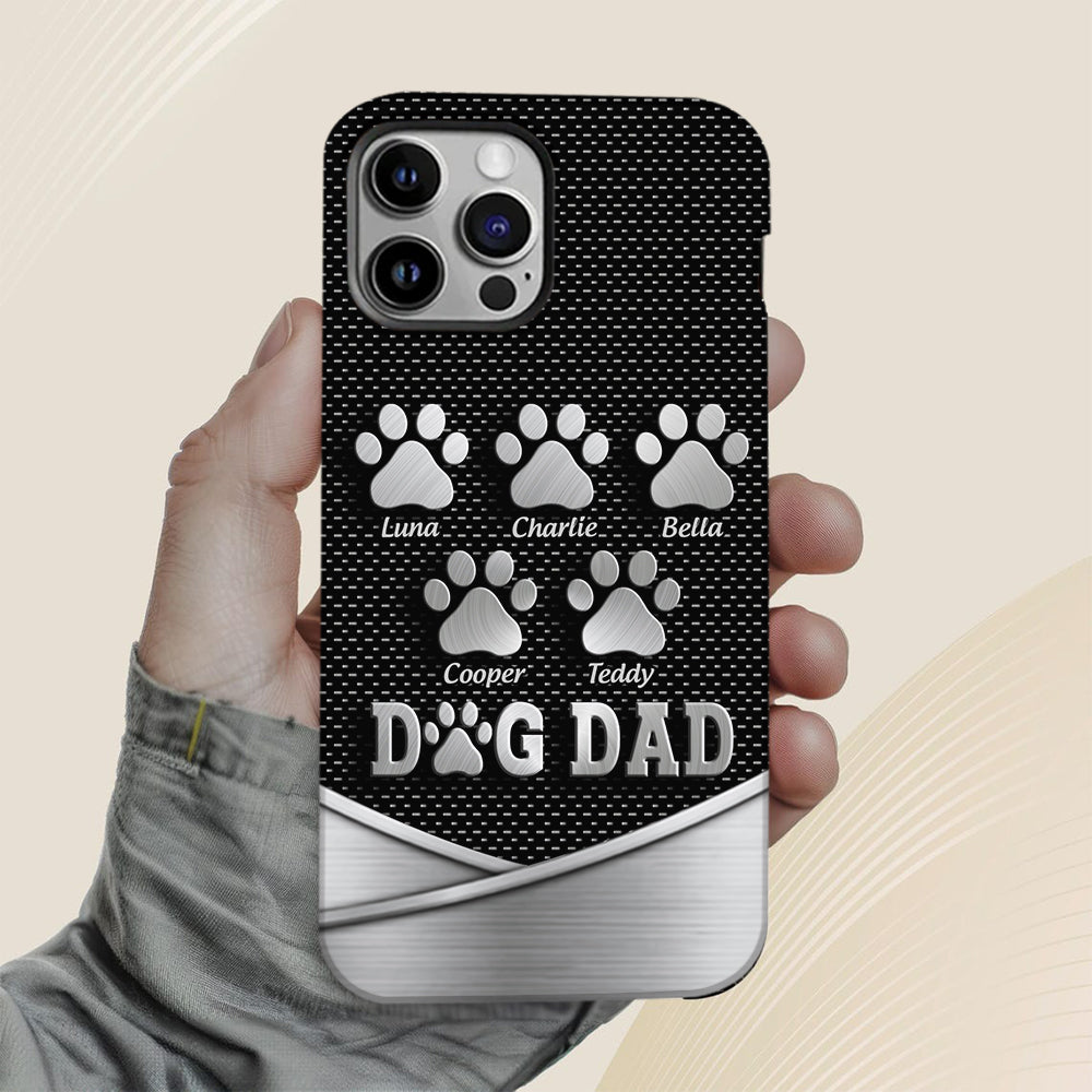 Dog Dad - Personalized Dog Full Print Phone Case
