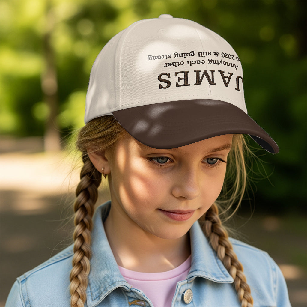 Nous nous taquinons depuis & Toujours aussi forts - Casquette classique personnalisée