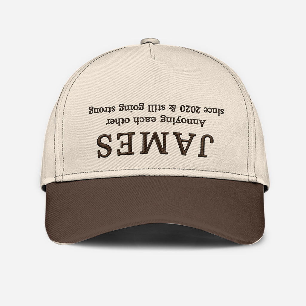 Nous nous taquinons depuis & Toujours aussi forts - Casquette classique personnalisée